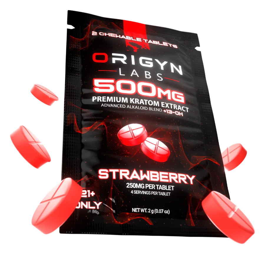 Origyn Labs Strawberry pack, 2 chewable tablets